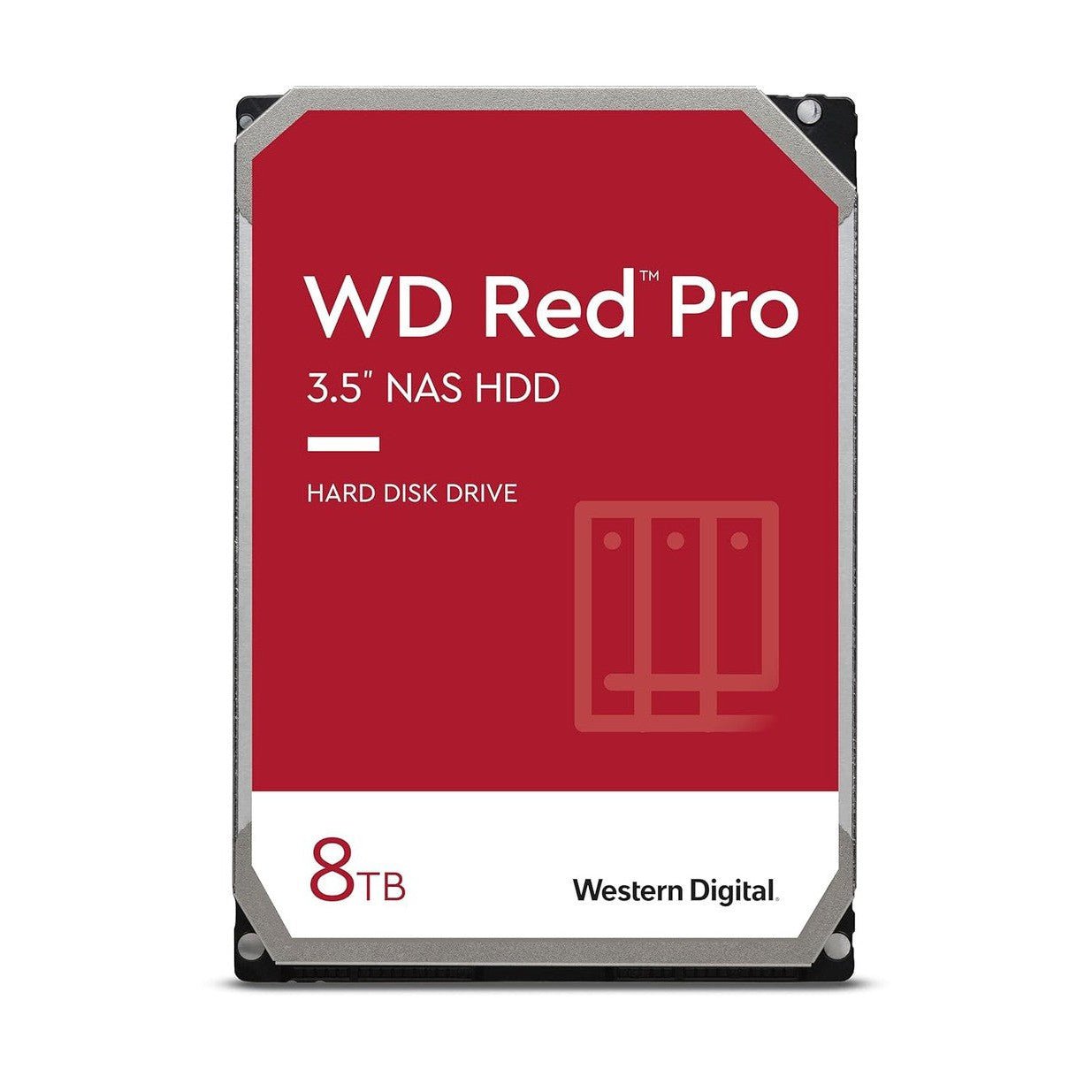 Western Digital 8TB WD Red Pro NAS Internal Hard Drive HDD 7200 RPM (WD8003FFBX) Western Digital