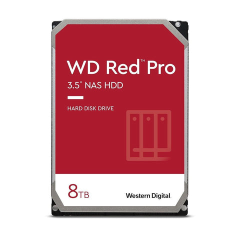 Western Digital 8TB WD Red Pro NAS Internal Hard Drive HDD 7200 RPM (WD8003FFBX) Western Digital