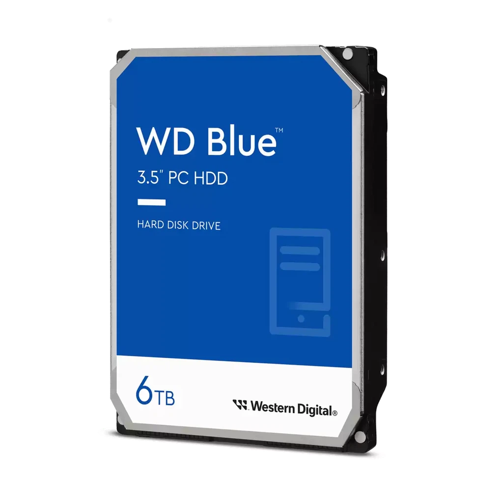 Western Digital WD Blue 3.5-inch PC HDD 6 TB Internal Hard Disk Drive (WD60EZAZ) Western Digital