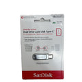 Sandisk Ultra Dual Drive Luxe Flash Drive – 1Tb / 400Mb/S/ Usb 3.2 Gen 1 / Type-C / Silver Sandisk