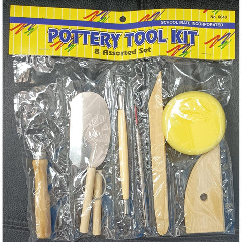 Pottery & Sculpting Tools set of 8 ColorWaves
