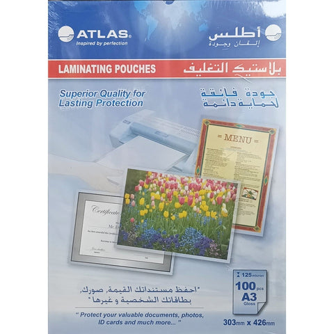 Atlas Lamination Pouch A3 ColorWaves