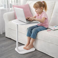 Mini Wooden Laptop Table white colorwaveskw