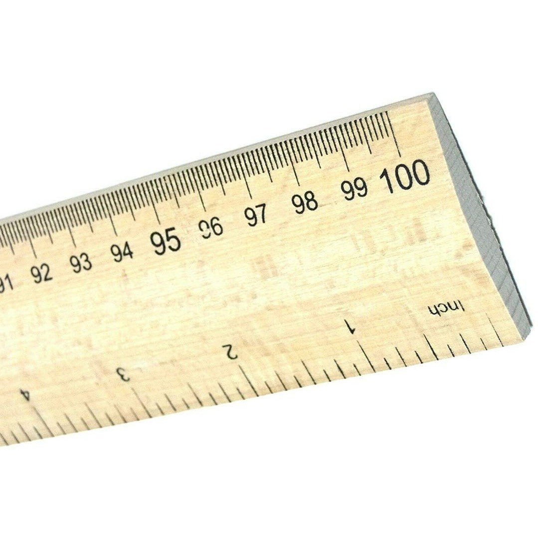 Wooden Ruler 1 Metre ColorWaves