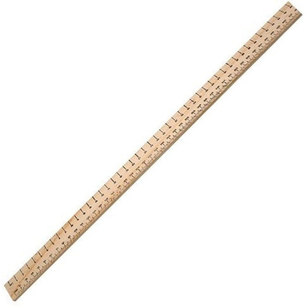 Wooden Ruler 1 Metre ColorWaves