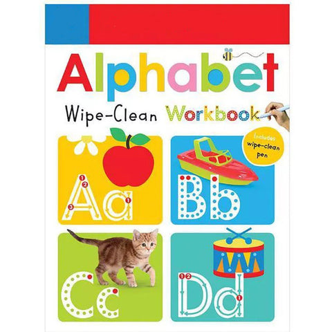 Write And Wipe Alphabetic Practice Book ColorWaves