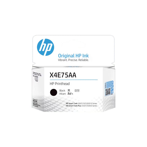 HP X4E75A Black Printhead For Tank Printers HP