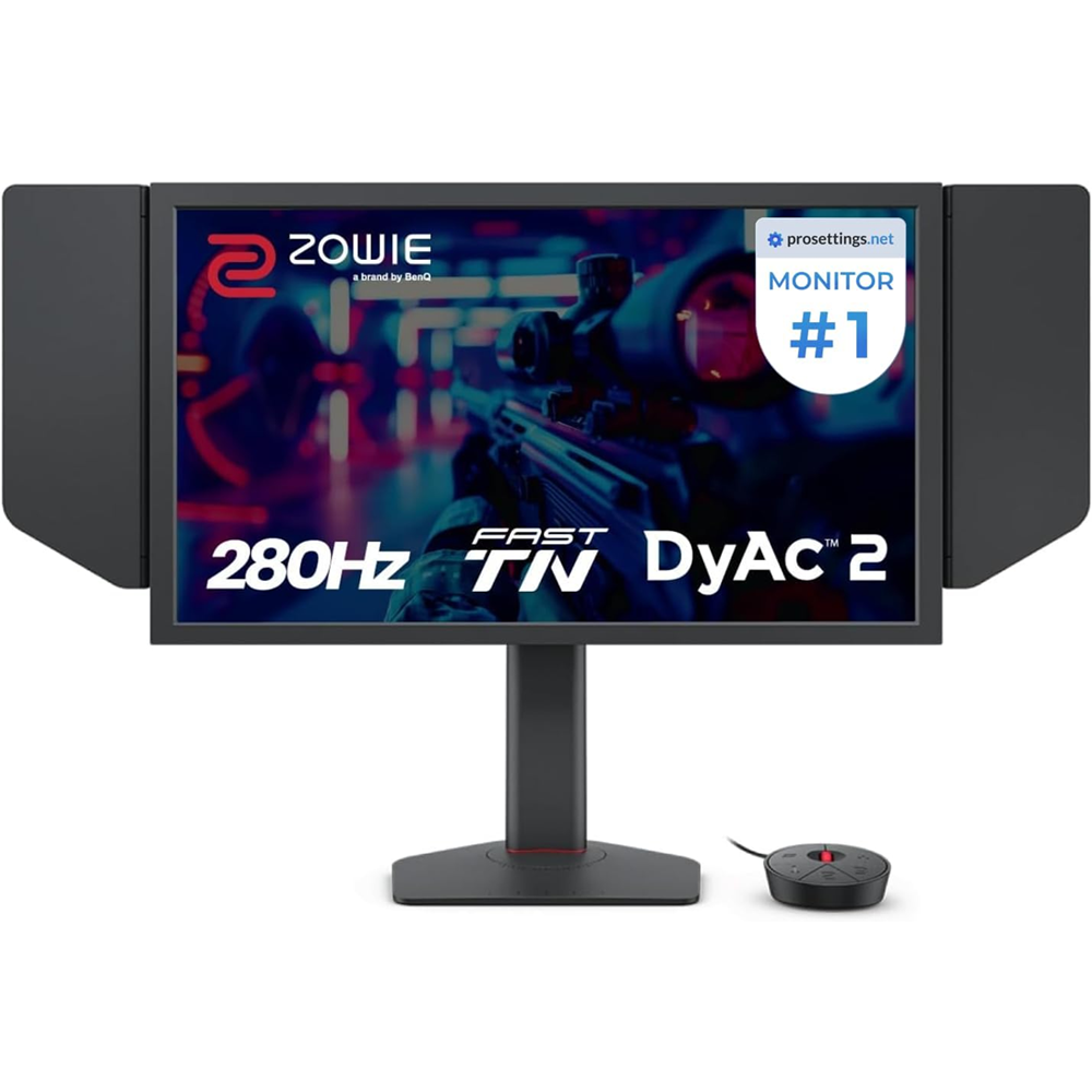 BenQ 24″ Zowie XL2586X+ 600Hz Fast TN FHD DyAc2 HDMI 2.1 Adjustable Gaming Monitor Benq Monitors