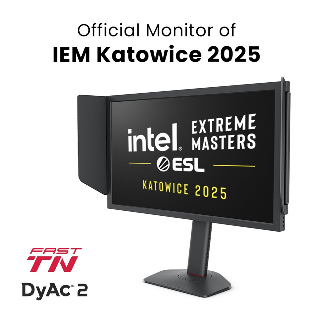 BenQ 24″ Zowie XL2586X+ 600Hz Fast TN FHD DyAc2 HDMI 2.1 Adjustable Gaming Monitor Benq Monitors