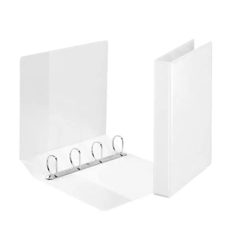 White Presentation Binder 4Ring A4 25mm ColorWaves