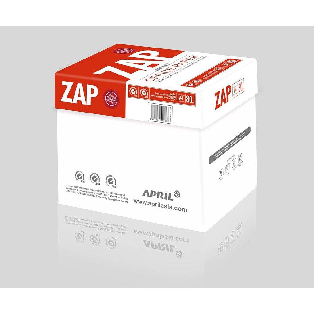 ZAP Photocopy Paper A4 Size - Carton ColorWaves