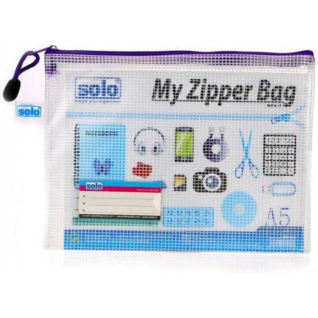 Zipper Bag A5 ColorWaves