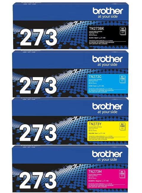 Brother Tn273 Full Set CYMK Combo pack Brother