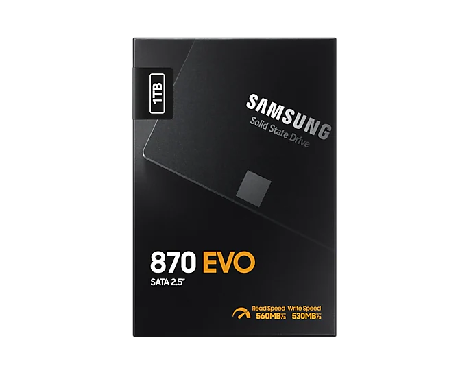 Samsung 1TB 2.5"Sata 870 Evo MZ-77E1T0BW Samsung