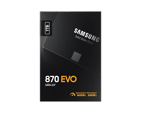 Samsung 1TB 2.5"Sata 870 Evo MZ-77E1T0BW Samsung