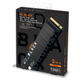 2TB NVMe SSD WD Black SN850X Gen4 Upto 7300Mb/s Heatsink WDS200T2XHE Western Digital