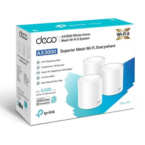 TP-Link AX3000 Superior Mesh Wi-Fi System (Pack of 3) TP-Link