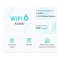 TP-Link AX3000 Superior Mesh Wi-Fi System (Pack of 3) TP-Link