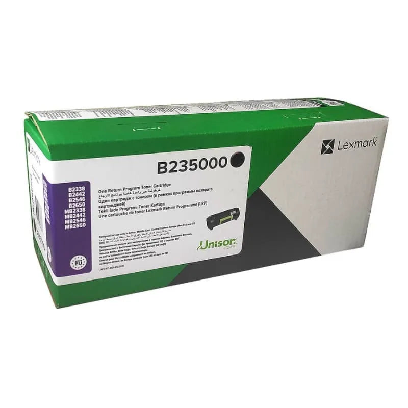 Lexmark B235000 Black Toner Cartridge Lexmark