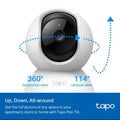 TP-Link Tapo Pan/Tilt AI Home Security Wi-Fi Camera 2K (TAPO C210) TP-Link