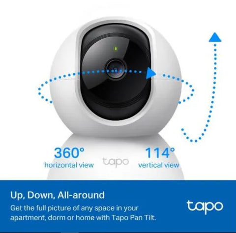 TP-Link Tapo Pan/Tilt AI Home Security Wi-Fi Camera 2K (TAPO C210) TP-Link