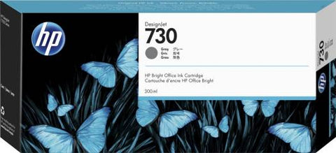HP 730 300-ml Gray DesignJet Ink Cartridge (P2V72A) HP