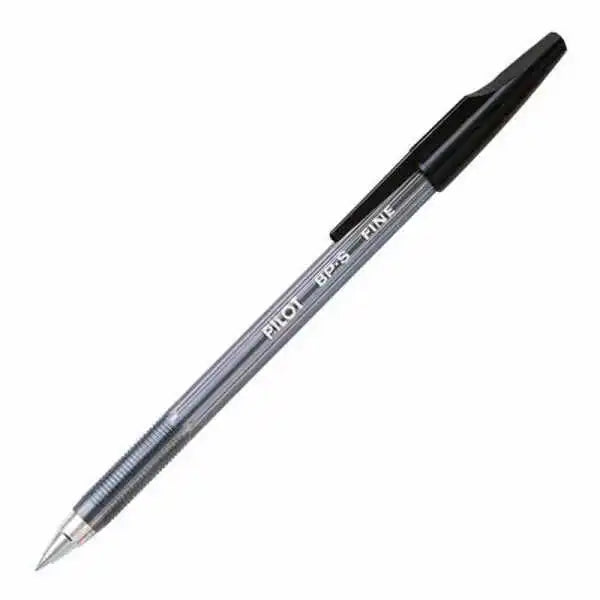 Pilot Silver Tip Ballpoint Pen 12 Pc Boxed. ColorWaves