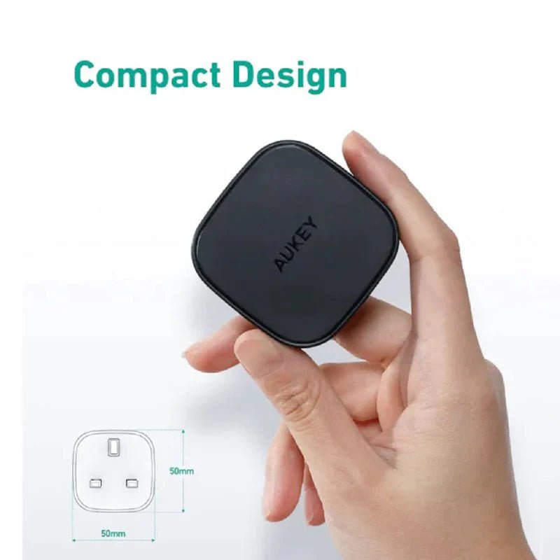 Aukey Bundle Deal - Pa-Y25 + Cb-Cl1 + Pb-N83S - Black ColorWaves