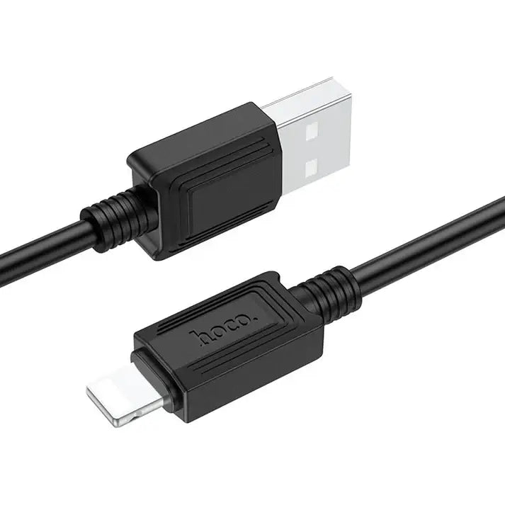 Hoco X73 Charging Data Sync Cable - USB / Lightning / 1 Meter / Black Hoco