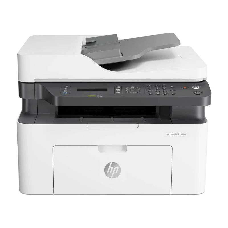 HP Laser MFP 137fnw - 20ppm / 1200dpi / A4 / USB / LAN / Wi-Fi / FAX / Mono Laser - Printer HP
