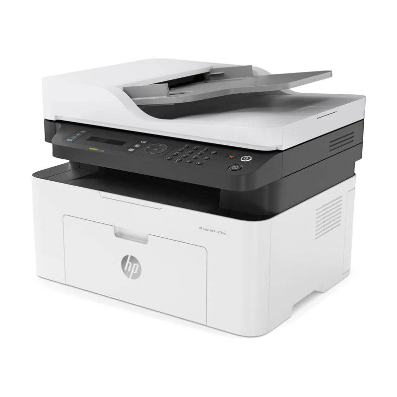 HP Laser MFP 137fnw - 20ppm / 1200dpi / A4 / USB / LAN / Wi-Fi / FAX / Mono Laser - Printer HP