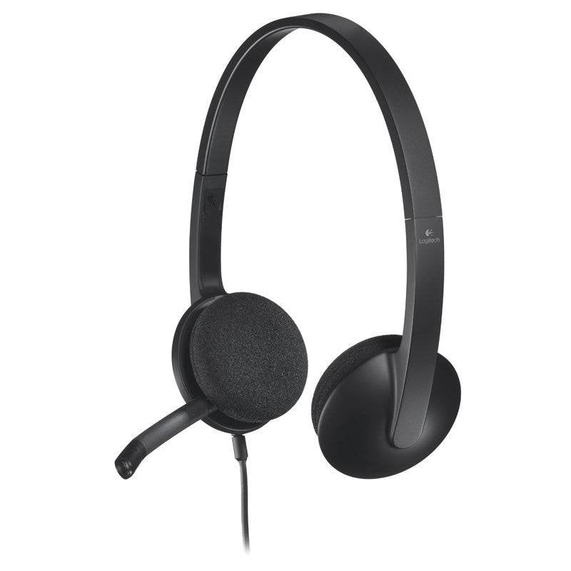 Logitech H340 - USB 2.0 / Wired / 20Hz to 20KHz / Stereo - Head Phones Logitech