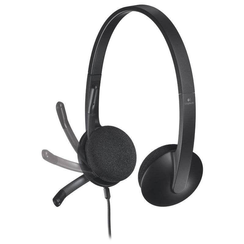 Logitech H340 - USB 2.0 / Wired / 20Hz to 20KHz / Stereo - Head Phones Logitech