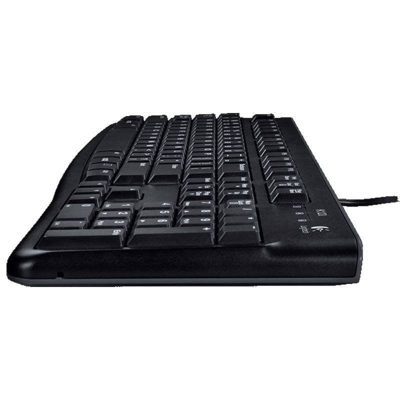 Logitech K120 - Wired / USB 2.0 / Arb/Eng / Black - Keyboard Logitech