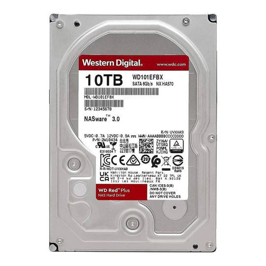 Wd Red 10Tb Nas Hard Disk Drive – 5400 Rpm Class Sata 6Gb/S, Cmr, 256Mb Cache, 3.5 Inch – Wd101Efbx ColorWaves
