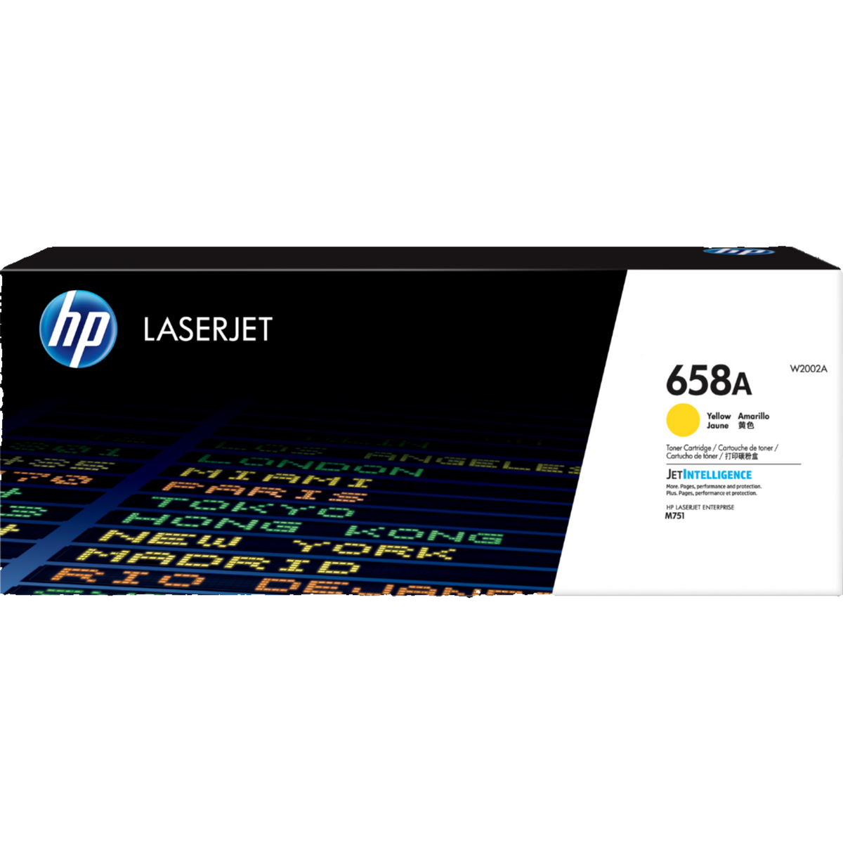 Hp 658A W2002A Toner Cartridge Yellow HP
