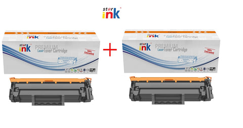 Star Compatible Hp 150A Black Toner Cartridge (W1500A) Combo Pack of 2 ColorWaves