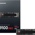 4TB NVMe Samsung 9100 Pro Gen5 Upto 14800Mb/s(MZ-VAP4T0BW) Samsung