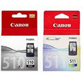Canon PG510 / CL511 Black & Colour Combo Ink Pack Canon