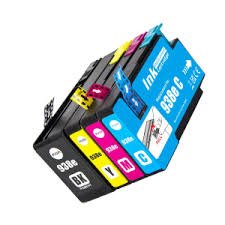 Compatible with HP 938e 938XL 938 Ink Cartridges Combo (4PK-BK/C/M/Y) HP