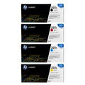 HP 307A SET | CE740A, CE741A, CE742A, CE743A | Original HP Toner Cartridge - Black, Cyan, Yellow, Magenta HP