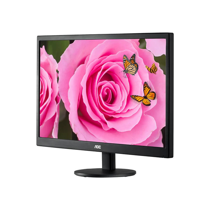 AOC E2070SW 19.5" TN Panel (1600X900) 60Hz 5ms Ultra Slim, Narrow Border, Monitor (VGA Port) ColorWaves
