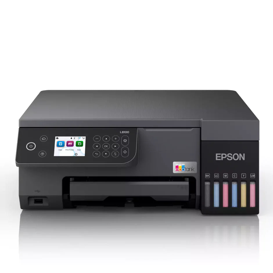 Epson EcoTank L8100 A4 Wi-Fi 3-in-1 Photo Printer with Ink Tank System Epson