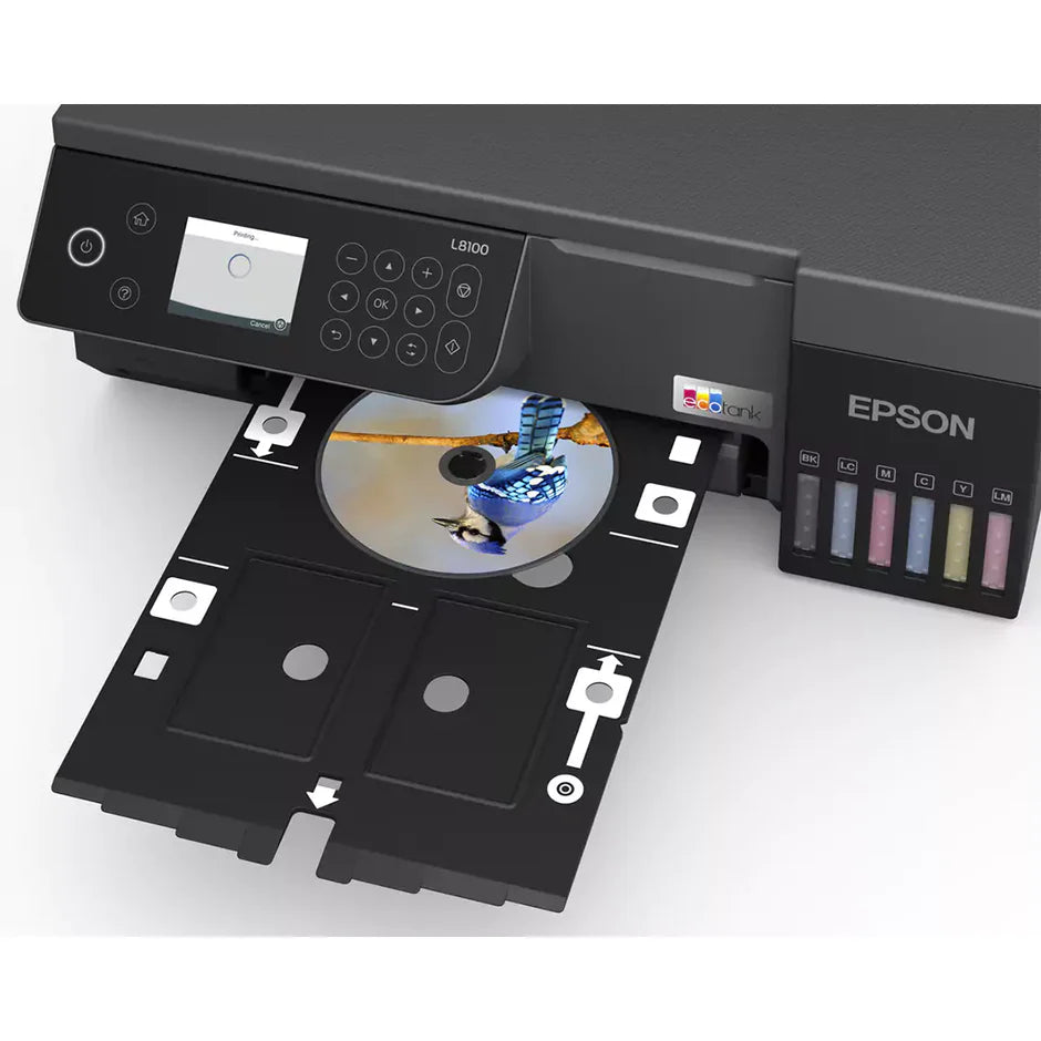 Epson EcoTank L8100 A4 Wi-Fi 3-in-1 Photo Printer with Ink Tank System Epson