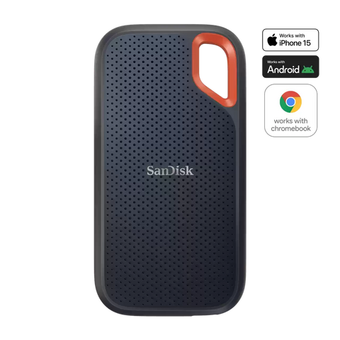 SanDisk Extreme Portable SSD - 8TB (Black) Sandisk