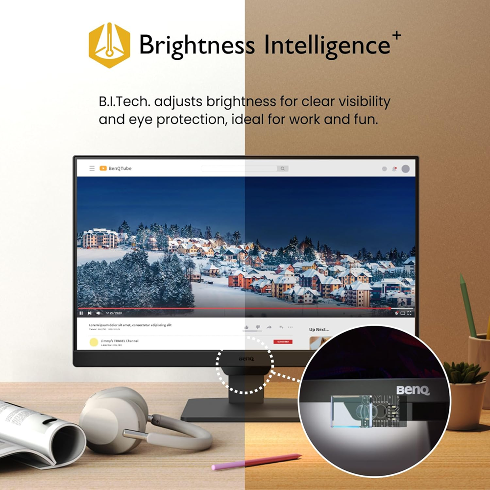 BenQ 27″ GW2790Q 2K 100Hz IPS Speaker Eye-Care Monitor Benq Monitors