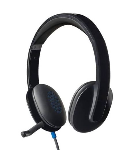 Logitech H540 USB Headset Noise Canceling Mic Logitech