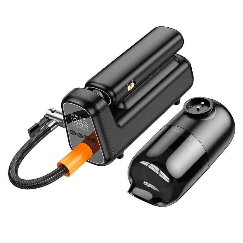 Hoco Cool 5-in-1 Multifunctional Vacuum Cleaner & Air Pump - Black (DPH05) Hoco