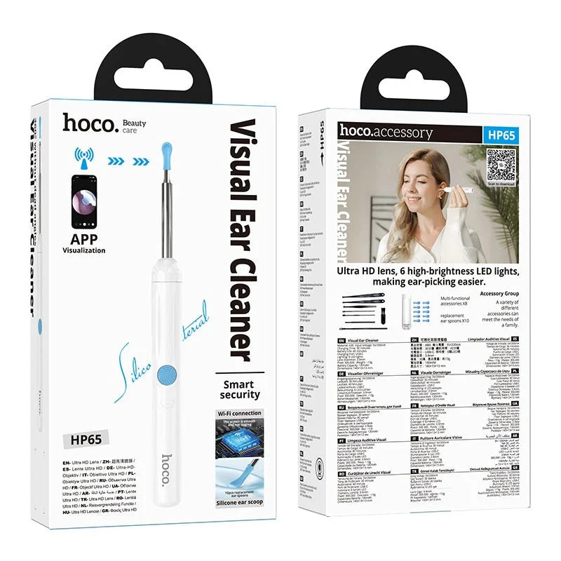 HOCO HP65 Ear Cleaning Tool with Camera Wireless Visual Cleaner Hoco