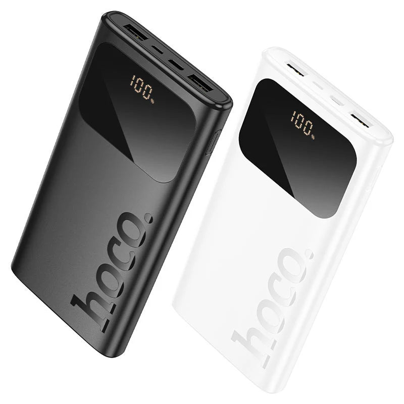 Hoco J144 15000mAh Ultra-Thin Dual USB Power Bank with Digital Display Hoco